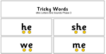 Tricky Words - sound buttons