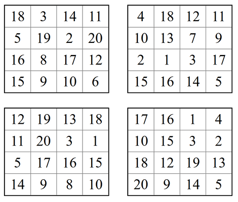Bingo game generators